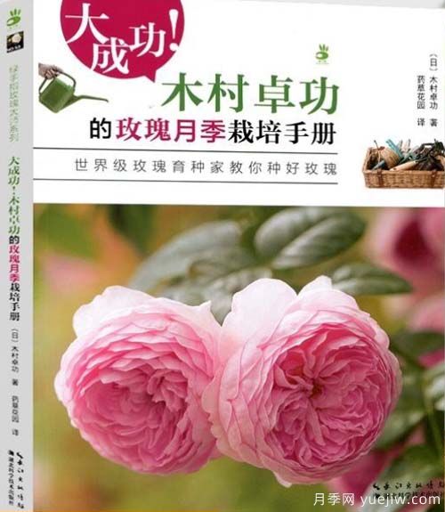 月季圖書：木村卓功《大成功！木村卓功的玫瑰月季栽培手冊(cè) 》(圖1)